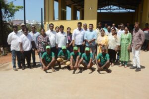 Inauguration of MRF shed